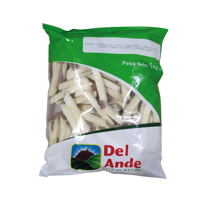 PAPA DEL ANDE RECTA PREFRITA CONG 10BLS X 1 KG