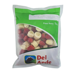 MIX FRESA Y PLATANO 10BLS X 1KG  CONGELADO