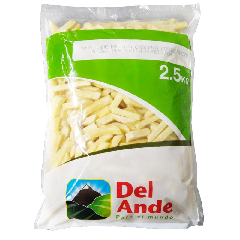 PAPA CANCHAN CONGELADA RECTA 4BLS X 2.5KG - UND