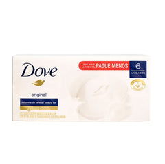 Jabón Original Dove Pack de 6 Unidades de 90 g c/u