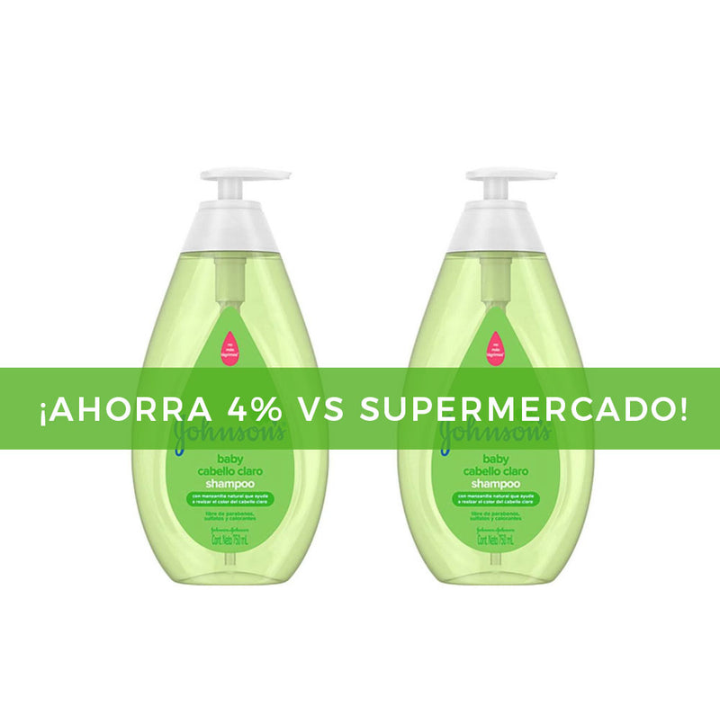 Shampoo JOHNSON'S BABY Manzanilla Frasco 750ml